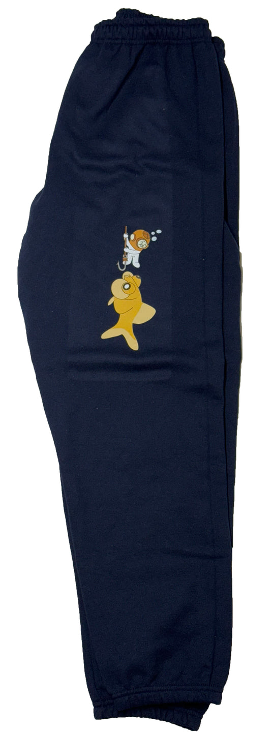 Deep Sea Turmoil Pocket Sweatpants