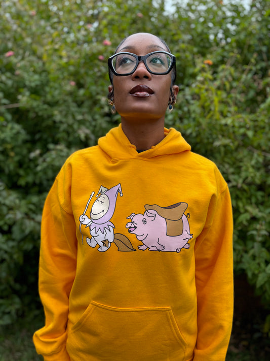 Silly Jester Hooded Sweatshirt